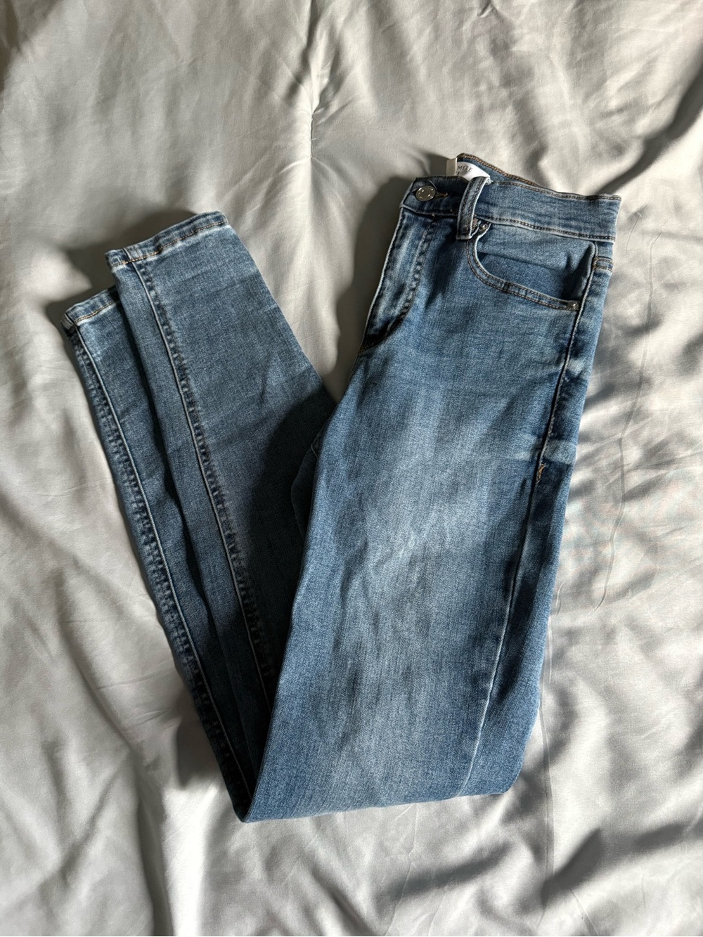Dynamite Kate Skinny Jeans in Medium Blue Wash